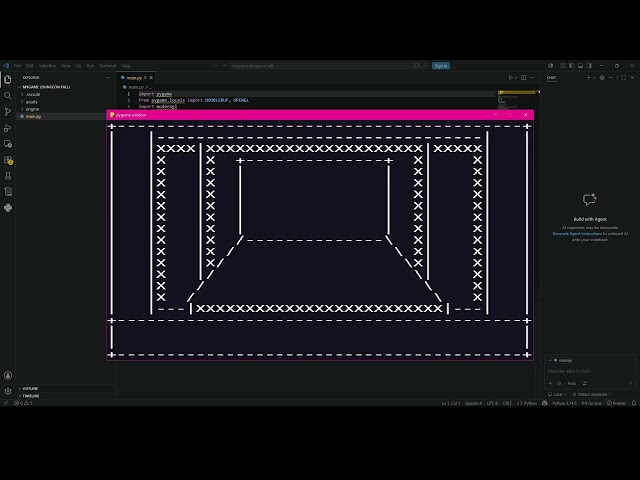 ASCII Dungeon Crawler in Python (2D ↔ 3D Toggle) prototype