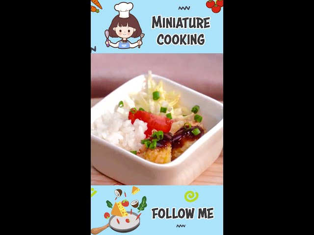Miniature Food Recipe Tutorials #Shorts #MiniatureCooking #minifood