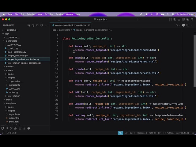 Flask Commands   Part 65   Naming Nested Controllers by Relationship