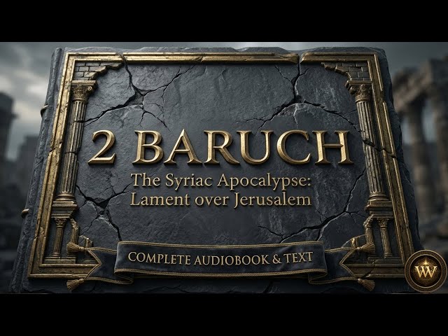 2 Baruch - The Destruction of Jerusalem & The End Times | Syriac Apocalypse | Lost Books