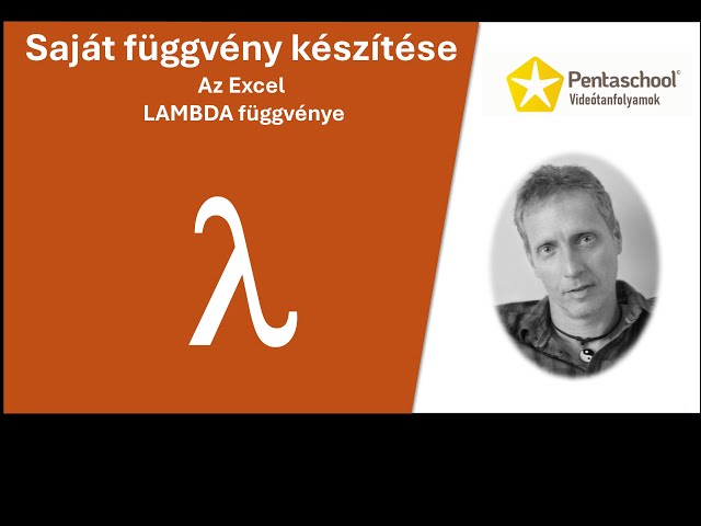 Excel LAMBDA függvény bemutatás