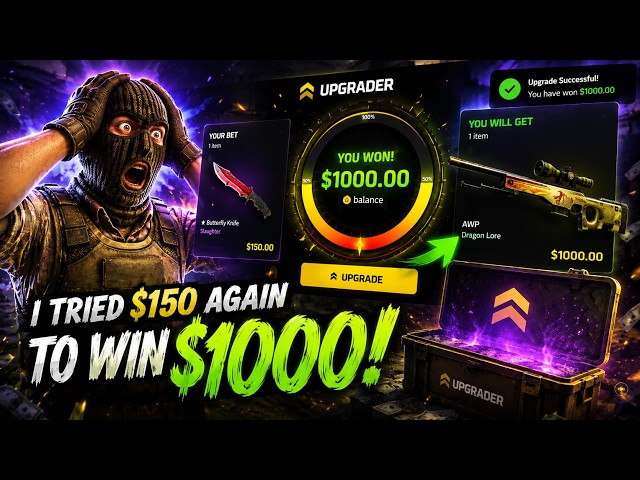MY LUCK IN 7am TRYING MY BEST (UPGRADER.PRO)