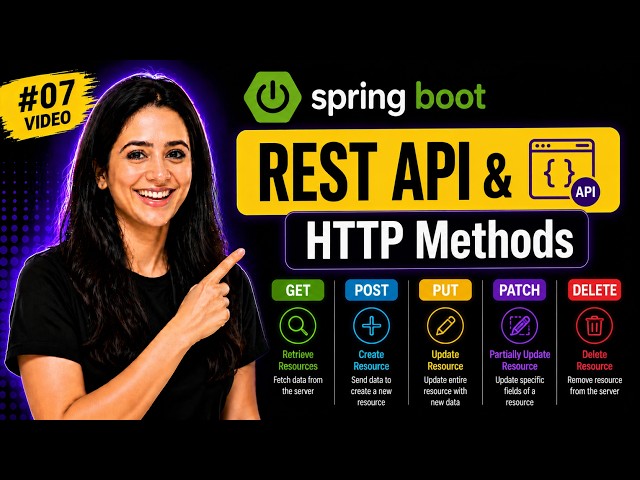 Spring Boot Tutorial #7 | REST API & HTTP Methods Explained with Examples