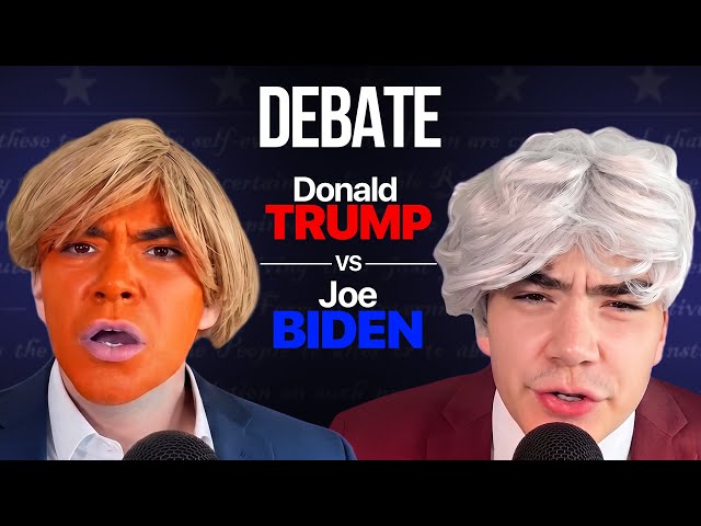 PRESIDENTIAL ASMR DEBATE TRUMP VS JOE BIDEN