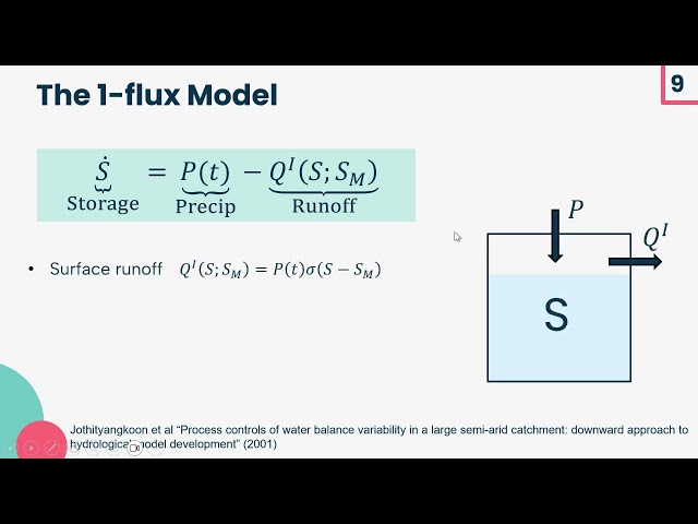 Joe Addisson presents an examination of rainfall-runoff models