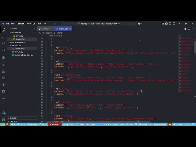 Create Your Own JARVIS in Python with Pythonaibrain