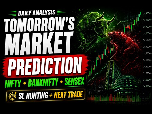 Market Analysis for Monday | NIFTY, BANKNIFTY & SENSEX | SL Hunting & Next Trade
