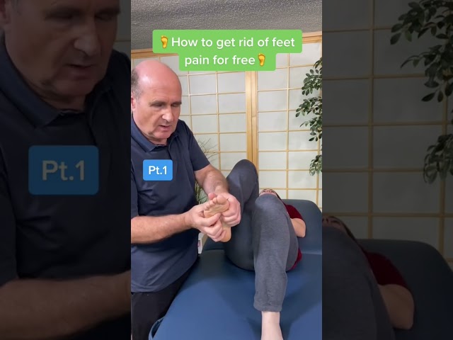 How to get rid of feet pain for free. 🦶
