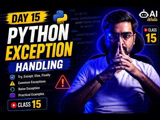 Day 15 – Python Exception Handling