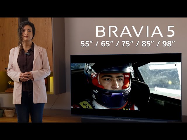 BRAVIA 5 de Sony | XR Mini LED con brillo y contraste descomunal para cine y gaming