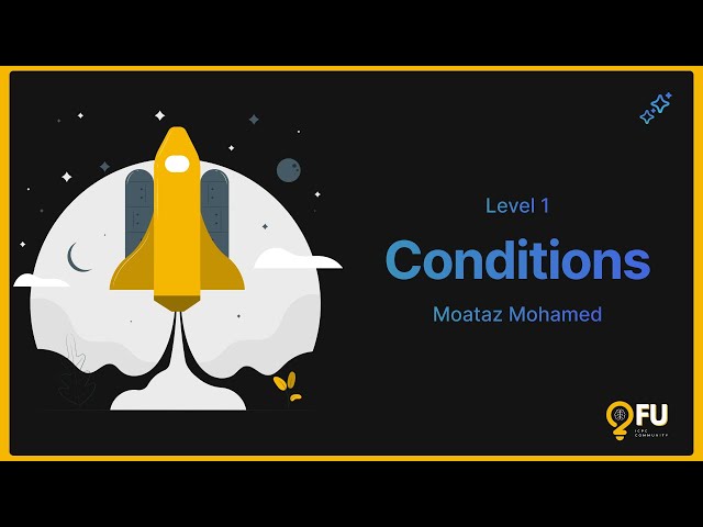 02 | Tutorial | Conditions