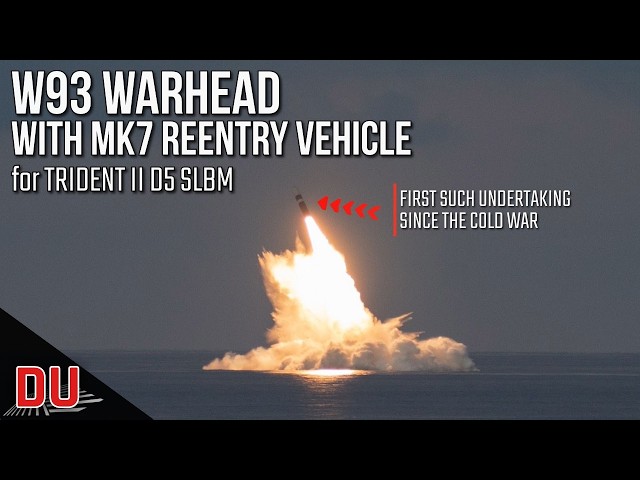 W93 Warhead with MK7 Reentry Vehicle | enters Engineering and Manufacturing Development phase !
