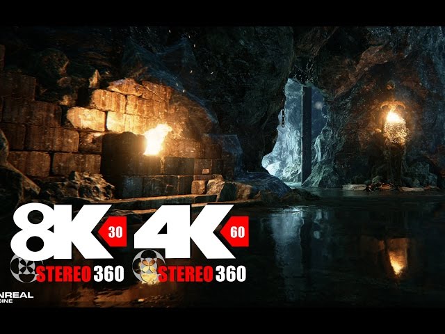 【VR】Particle Effects - 60fps 4k 8k Stereo 360 with Ambisonic audio