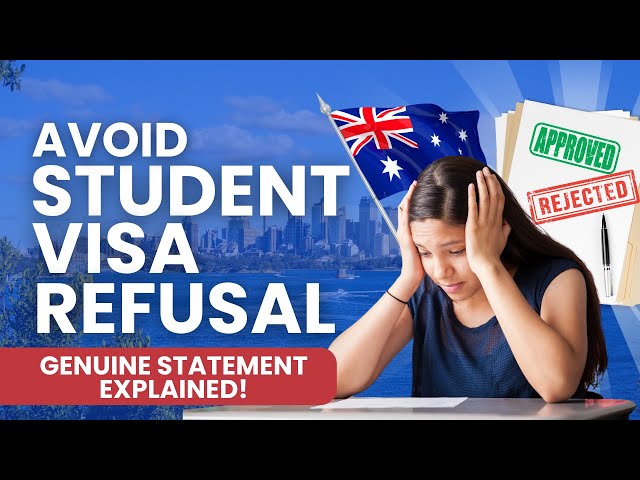 Best Guide for Writing a Genuine Student Visa Statement in Australia | Avoid Visa Refusal