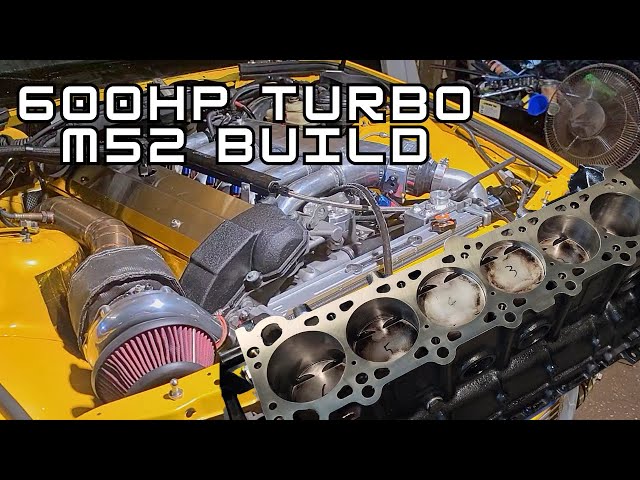 Building a Budget 600hp E36 M52 Turbo Engine! Complete Teardown & Rebuild