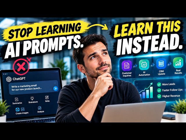 Stop Learning AI Prompts. Learn This Instead.