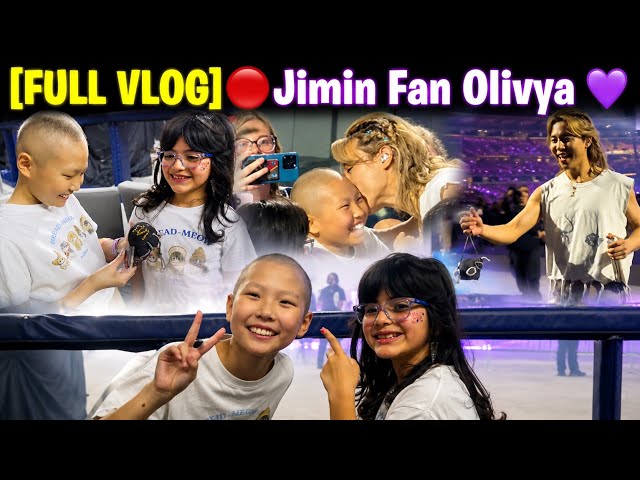 [FULL VLOG] 🔴 (ENG SUB) Jimin Fan Olivya’s Unforgettable BTS Concert Experience💜 | Emotional Moments