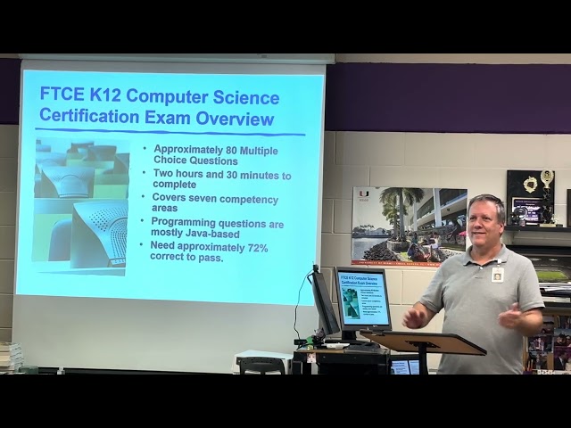 2026 FTCE Computer Science K12 Certification Exam Course - Session 6