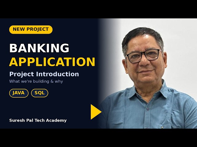Built a BANKING APPLICATION in Java! (Full Project Demo/Intro) 🏦💻🔥