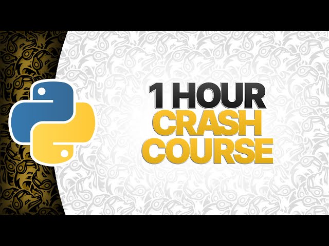Python Crash Course for Beginners (1 Hour Full Tutorial)