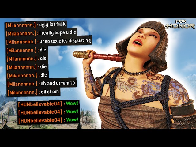I'm Just Roleplaying! *SPIT* | For Honor