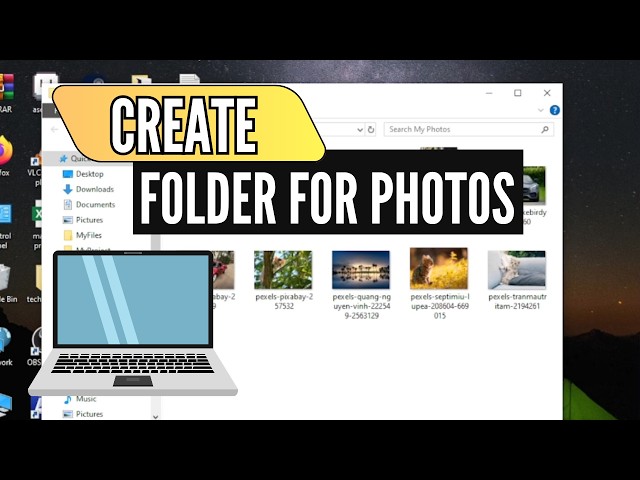 How to Create a New Folder in Laptop For Photos