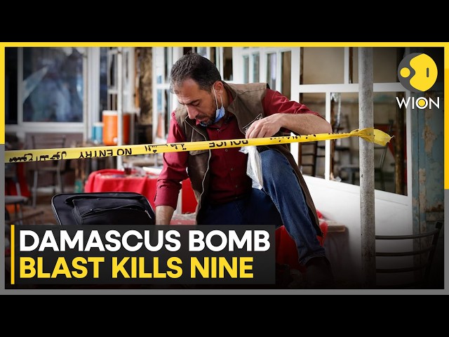 Syria Explosion: Nine Killed, 20 Injured In Damascus Bomb Blast | WION News