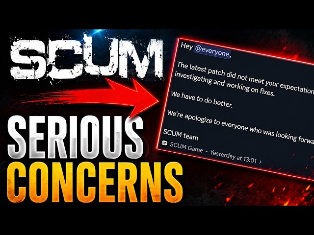 SCUM Community Shocked by What Devs Just Did