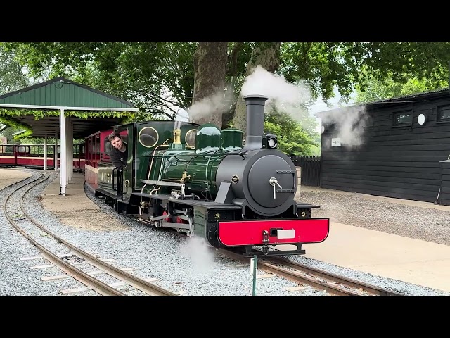 10 1/4” gauge 1908 North British Burma Mines Railway locomotive.  
