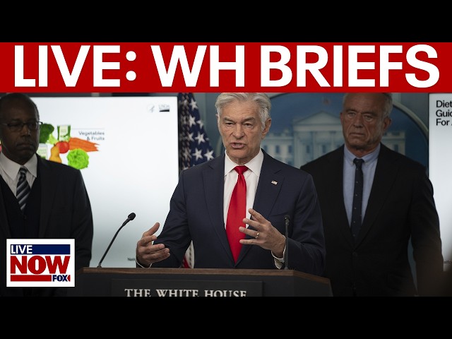 LIVE: White House press briefing with Dr. OZ