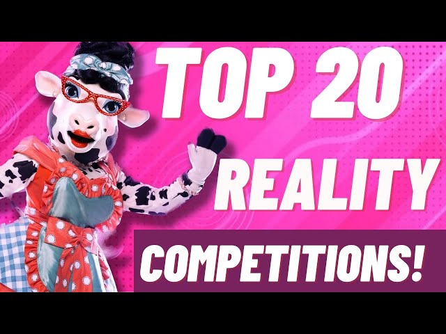 TOP 20 reality competition shows of all time! Be SUPRISED by number 1!