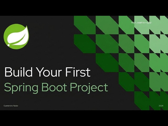 How to Set Up Your First Spring Boot Project (Step-by-Step)