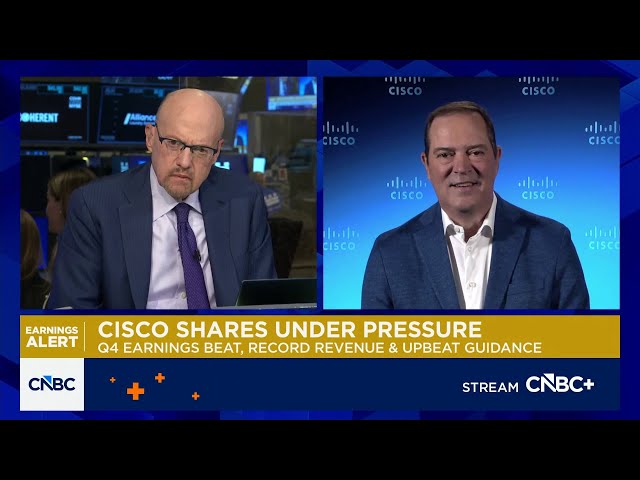 Cisco CEO Chuck Robbins on Q4 results: All areas of our business have tailwinds right now