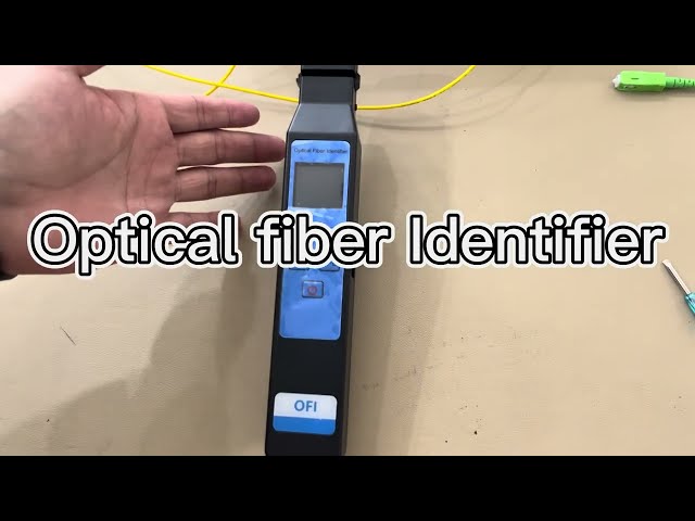 Optical fiber Identifier with power meter and VFL