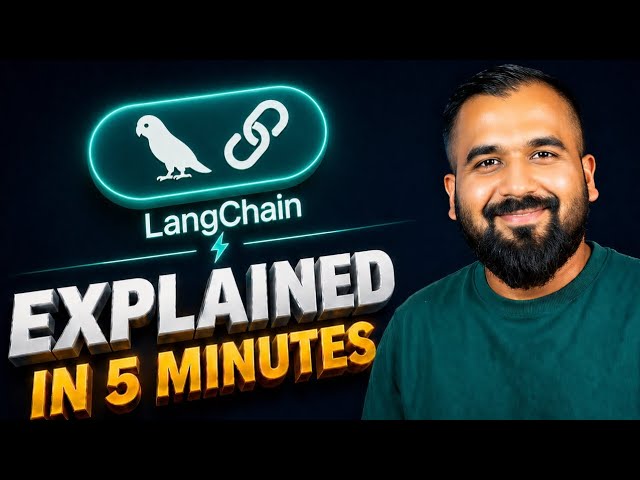 LangChain Explained in 5 Minutes with Real Life Example in Hindi 