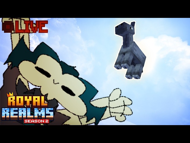 A Horse Is A Horse Of Course Of Course || Royal Realms LIVE - Building Minecraft Server