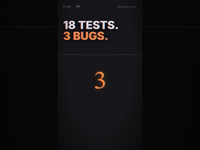 18 Tests Passed. The Code Had 3 Bugs.