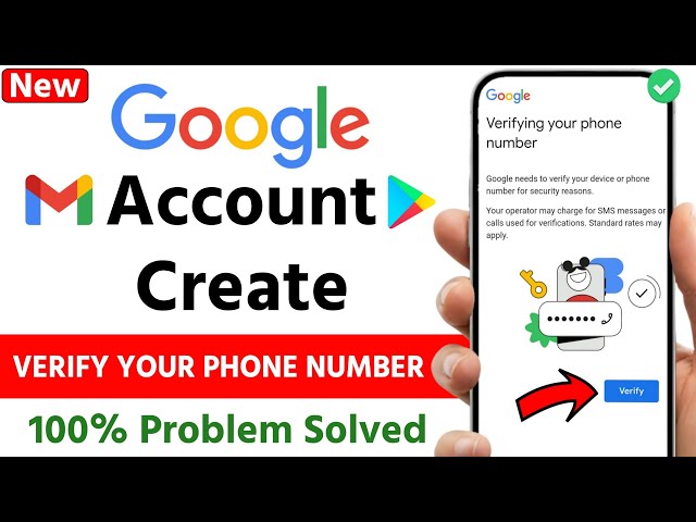 Google account verifying your phone number problem 2026 | verify your phone number problem 2026