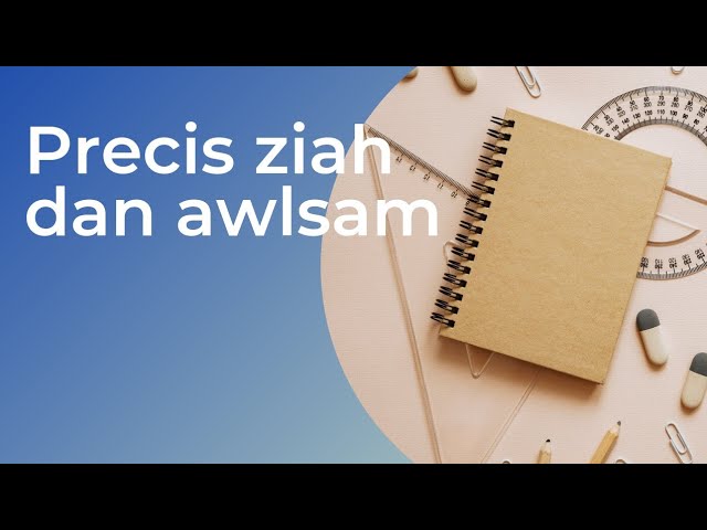 Precis writing  mizo tawng in