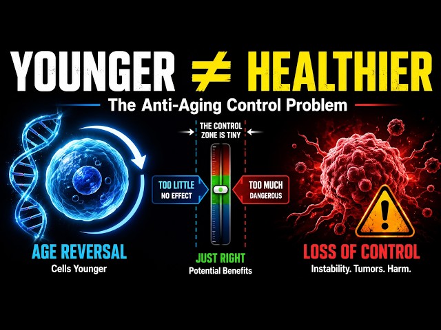 The Hidden Control Problem of Anti-Aging: Why Making Cells Younger Is Not Enough