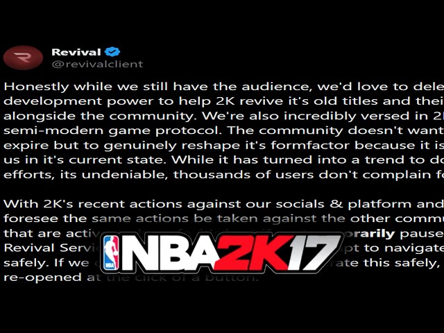 This NBA 2K Situation is Crazy... #SaveTheGame