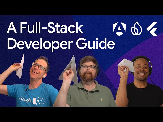 Introducing the Full-stack developer guide (Flutter, Firebase, Angular)