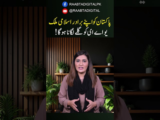Pakistan & UAE Becoming Friends Again?