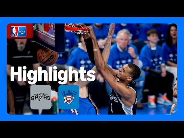 ¡HISTÓRICO GAME 7! Tu resumen del cierre entre Spurs y Thunder