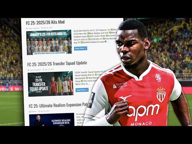 How To Get Started with FIFA Career Mode Mods!