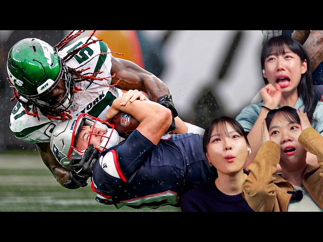 Koreans React To INSANE NFL Moments (Binge-Watching) | 𝙊𝙎𝙎𝘾
