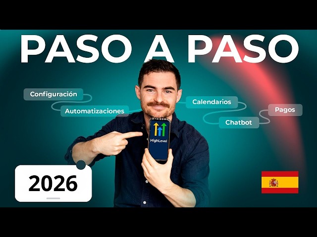 😎 GoHighLevel Tutorial para PRINCIPIANTES 2025 (CURSO GRATIS)