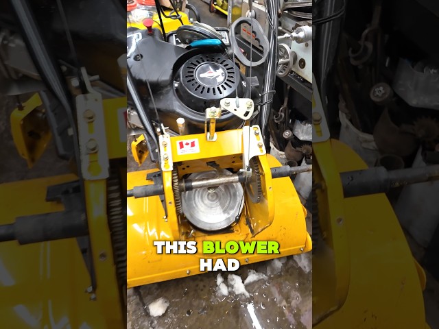 THEY SHOULD HAVE REPLACED THIS SNOWBLOWER PART FIRST! #shorts #donyboy73