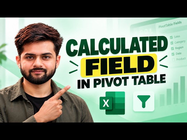 Calculated Field in Pivot Table | Create Custom Calculations in Excel | TechLoons