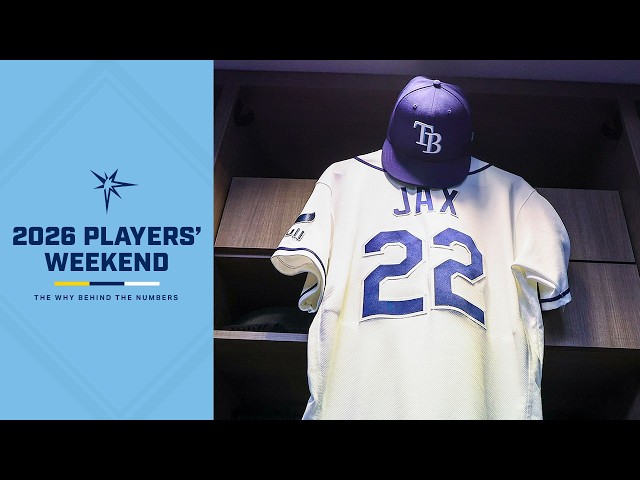 Rays 2026 Players' Weekend - The Why Behind the Numbers